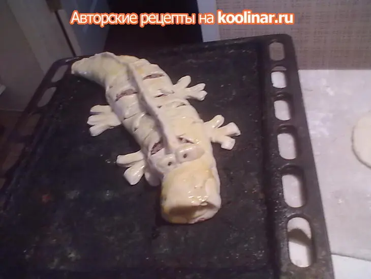 Пирог "дракоша": шаг 2