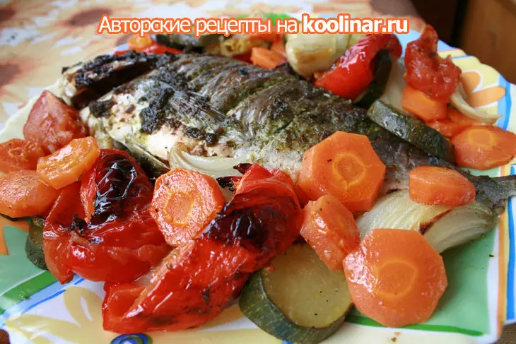 Дорадо с травами: шаг 4