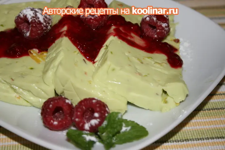 Фисташковый йогуртовый десерт: шаг 5