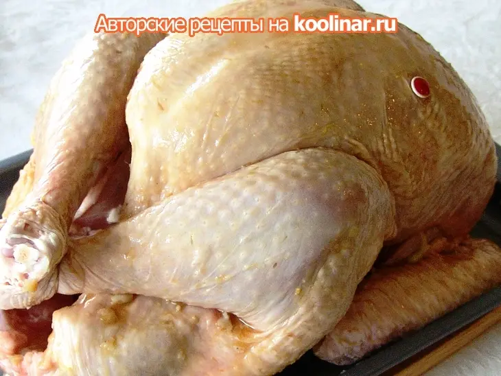 Индейка в глазури из бурбона, дижонской горчицы и коричневого сахара: шаг 4