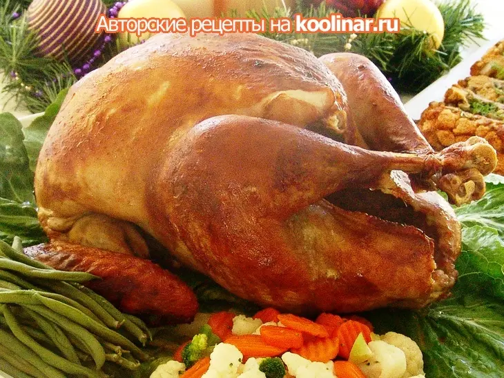 Индейка в глазури из бурбона, дижонской горчицы и коричневого сахара: шаг 5