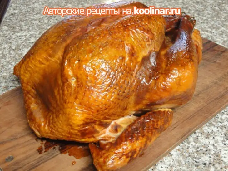 Индейка приготовленная при низких температурах: шаг 6
