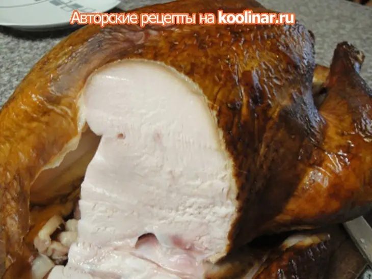 Индейка приготовленная при низких температурах: шаг 7