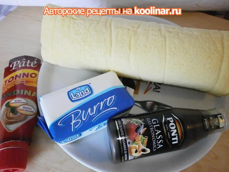 Закусочный рулет "рождественское полено": шаг 4