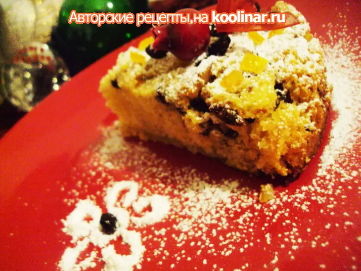 Апельсиновый кекс (постный): шаг 6