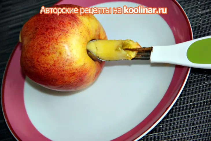 Яблочные кольца закусочные   "соблазн": шаг 1
