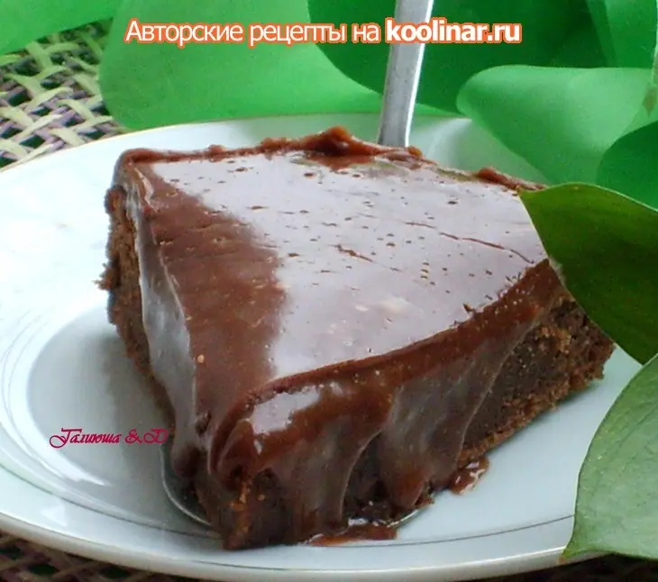 Брауни с маскарпоне: шаг 3