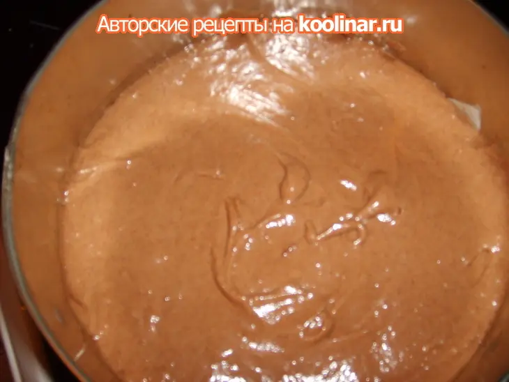 Брауни с маскарпоне: шаг 4