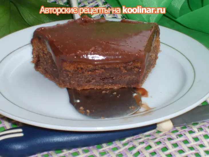 Брауни с маскарпоне: шаг 6