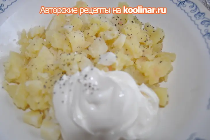 Закуска в стиле "а-ля рус" или советская классика "в новой шубе": шаг 11