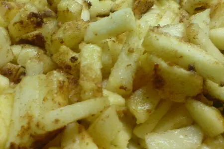 Пирожки из песочного теста с сыром и яблоками: шаг 4