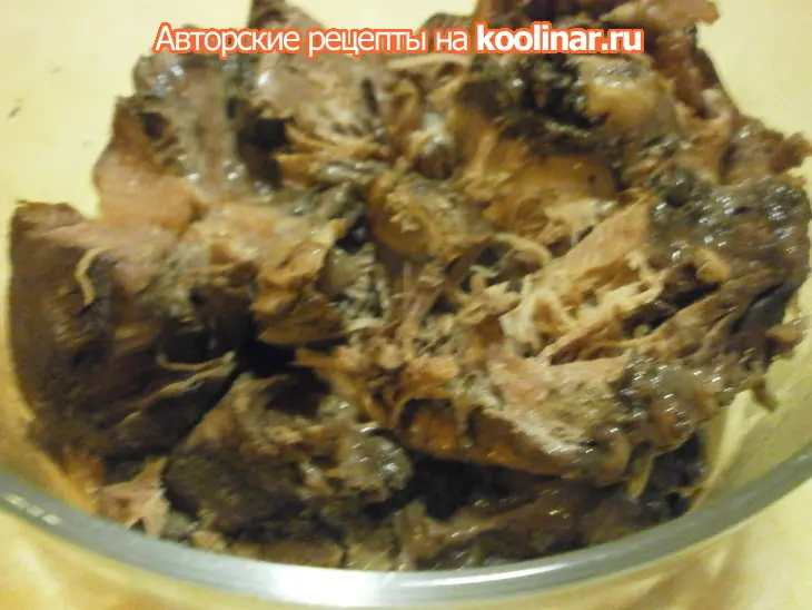 Мясо дикого кабана "in salmi" или по - охотничьи: шаг 7