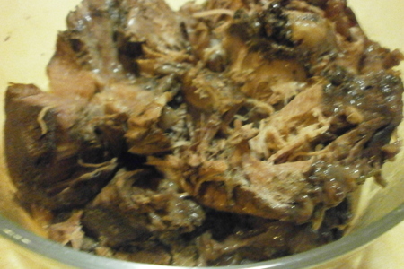 Мясо дикого кабана "in salmi" или по - охотничьи: шаг 7