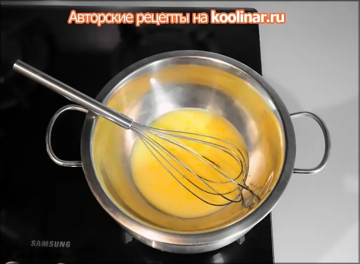 Торт с ягодной прослойкой и винным кремом "александрия".: шаг 5