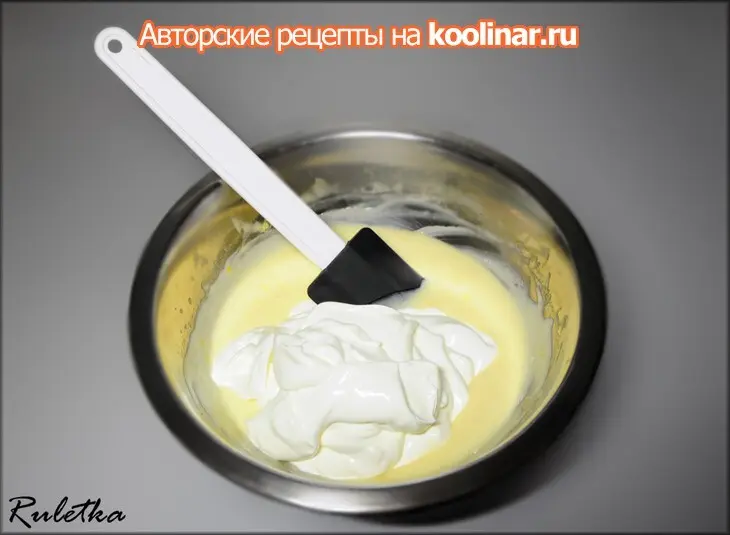 Торт с ягодной прослойкой и винным кремом "александрия".: шаг 7