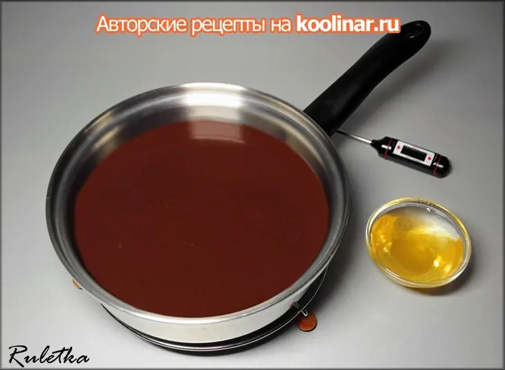 Торт с ягодной прослойкой и винным кремом "александрия".: шаг 17