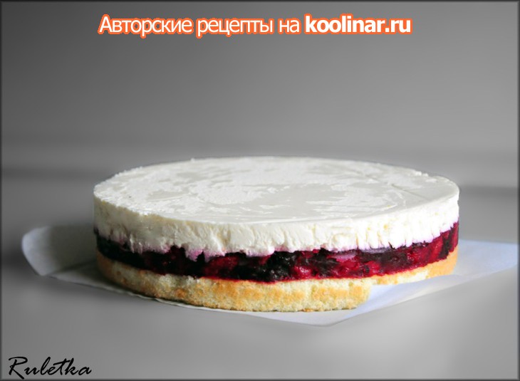 Торт с ягодной прослойкой и винным кремом "александрия".: шаг 18