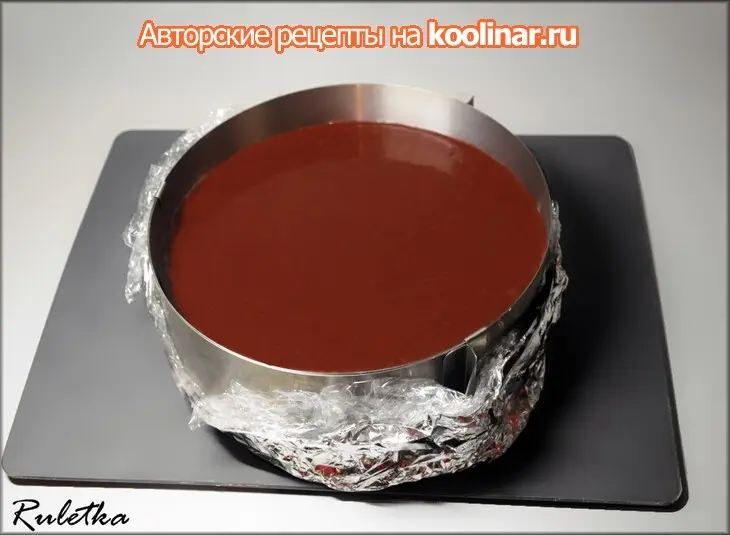 Торт с ягодной прослойкой и винным кремом "александрия".: шаг 19