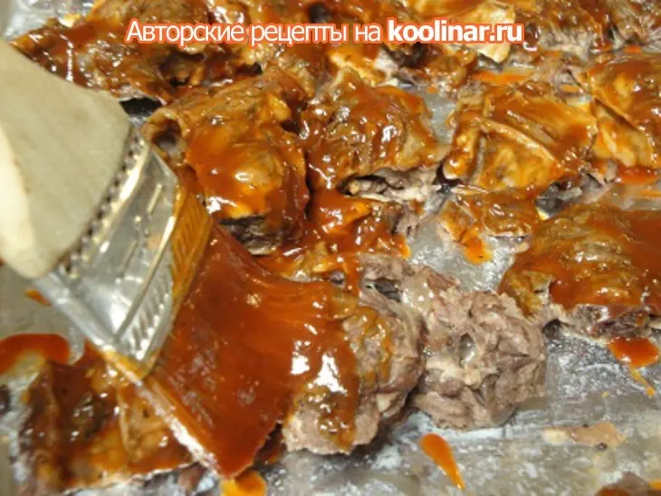 Рёбра под острым соусом: шаг 5
