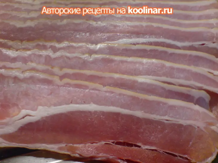 Котлеты в беконе с гранатовыми зёрнами ("ленивое" блюдо,но вкусное): шаг 3