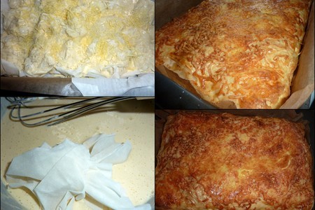 Многослойный пирог из теста фило с картофельным пюре и сыром: шаг 2