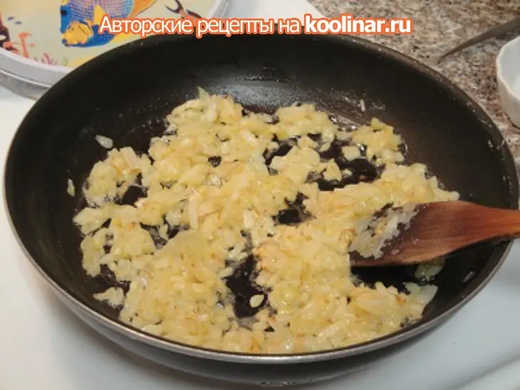 Пхали из капустных листьев: шаг 3
