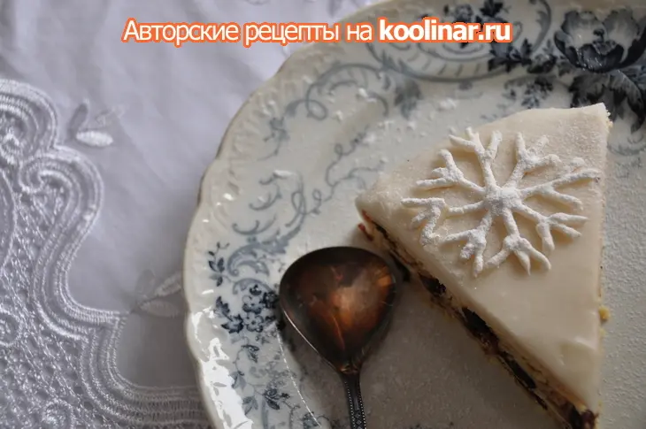 Снежный торт: шаг 2