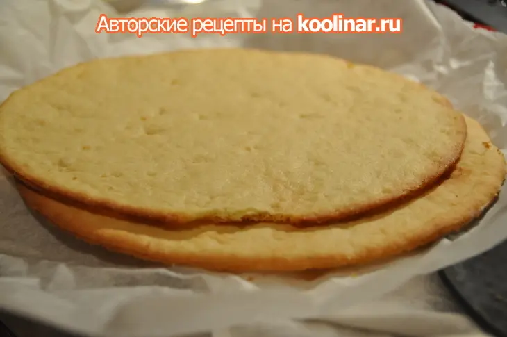 Снежный торт: шаг 4