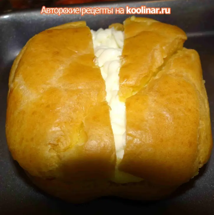 Заварные пирожные "лебединая семья": шаг 6