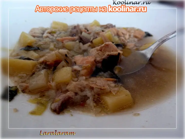 Суп рыбный - почти из ничего!: шаг 11