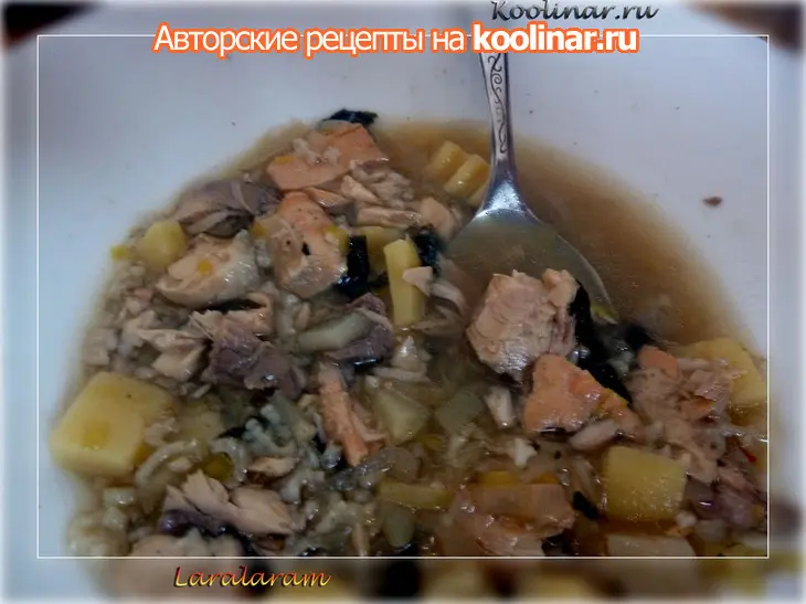 Суп рыбный - почти из ничего!: шаг 12