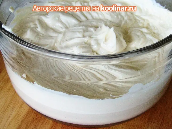 Чизкейк с кленовым сиропом и орешками: шаг 4