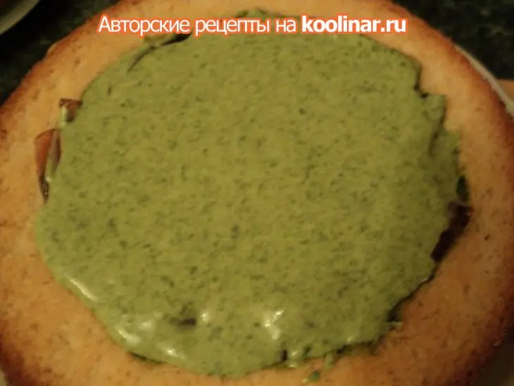 Торт «новогодняя елка»: шаг 13