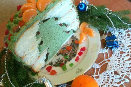 Торт «новогодняя елка»: шаг 16