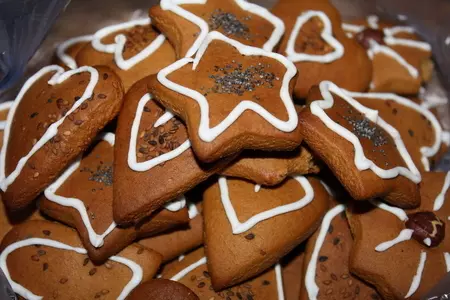 Рождественское медовое печенье: шаг 7