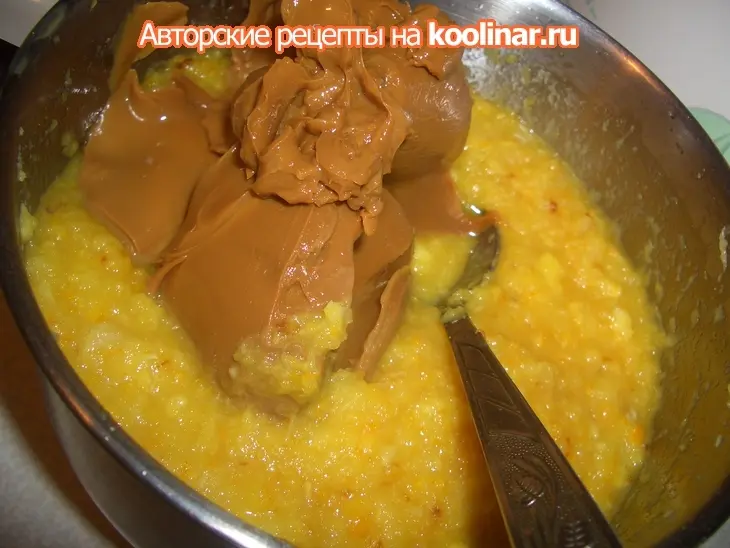 Торт "вареный цитрус": шаг 6