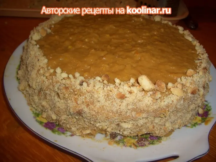 Торт "вареный цитрус": шаг 12