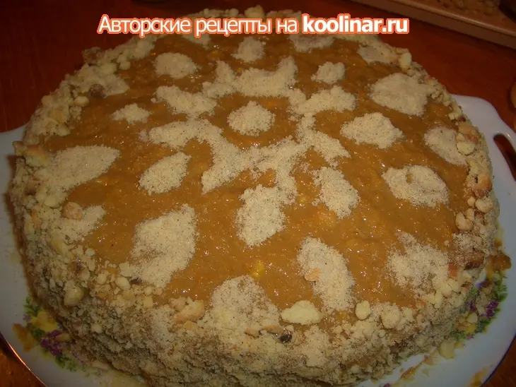 Торт "вареный цитрус": шаг 14