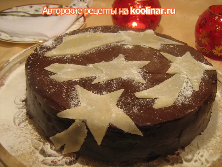 Торт "рождественские звёзды" - загадываем желания!))): шаг 6