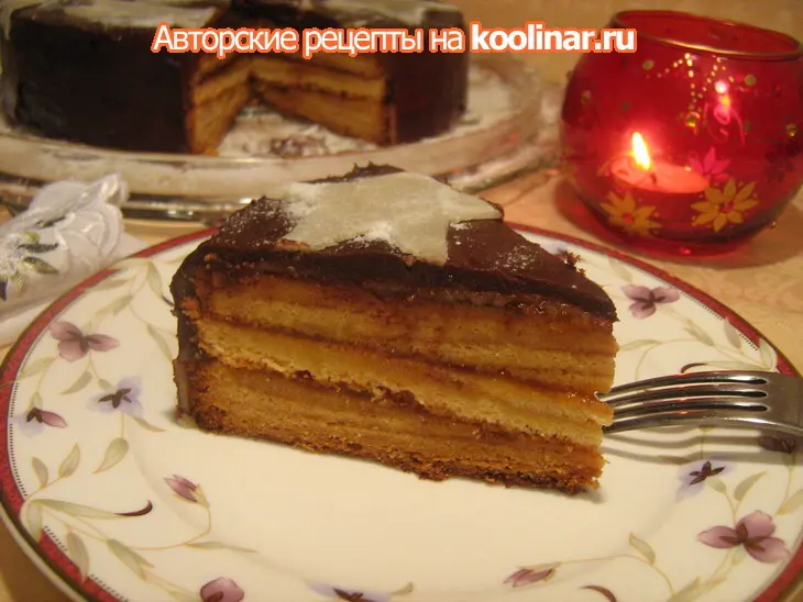Торт "рождественские звёзды" - загадываем желания!))): шаг 7