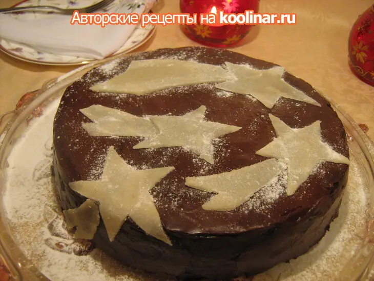 Торт "рождественские звёзды" - загадываем желания!))): шаг 8