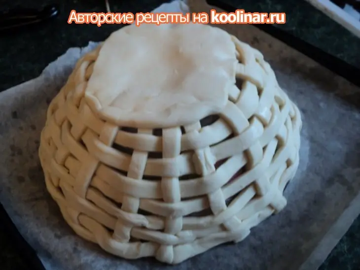 Салат в корзинке.: шаг 1