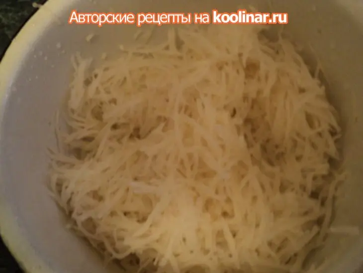 Салат в корзинке.: шаг 4