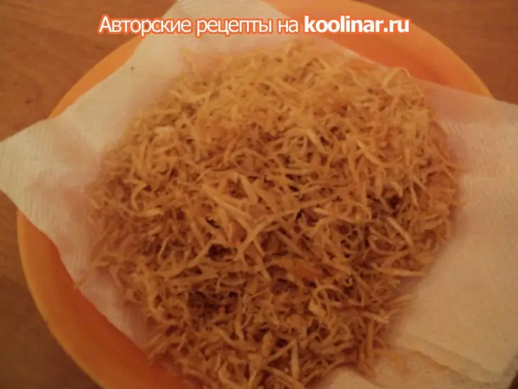 Салат в корзинке.: шаг 5