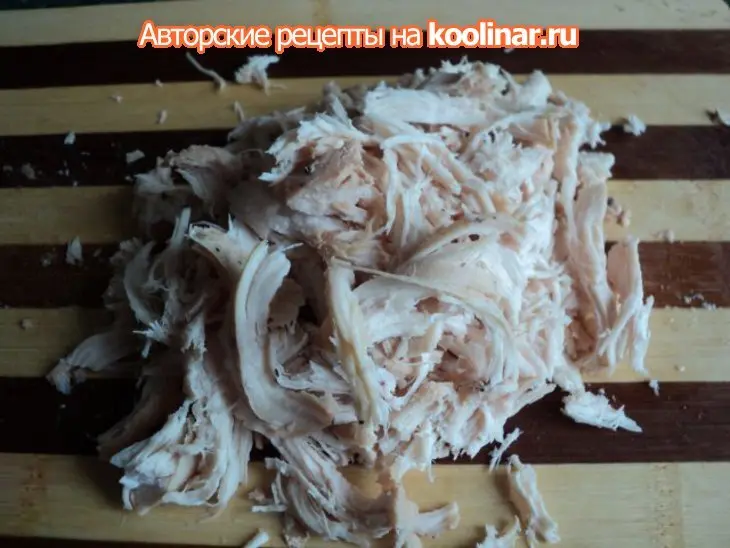 Салат в корзинке.: шаг 8