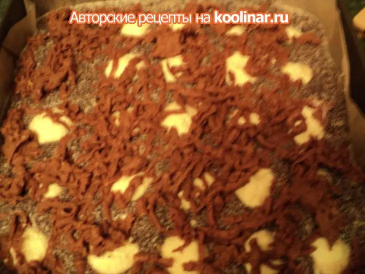 Пляцок «лунная дорожка»: шаг 11