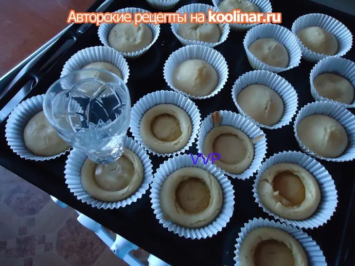 Тарталетки с заварным кремом: шаг 3