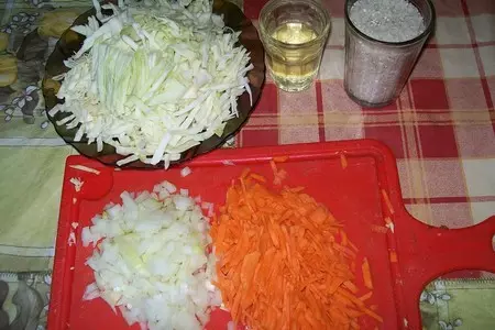 Плов с капустой: шаг 1