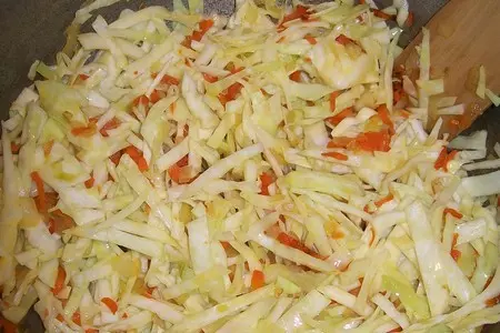 Плов с капустой: шаг 4