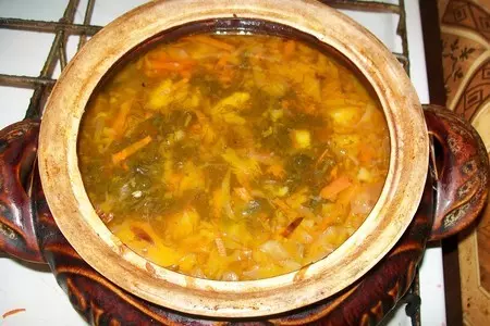 Щи  с фасолью: шаг 3